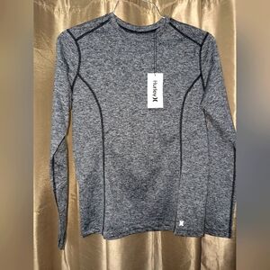 Hurley women's quick dry top. Long sleeve new with tags. Small